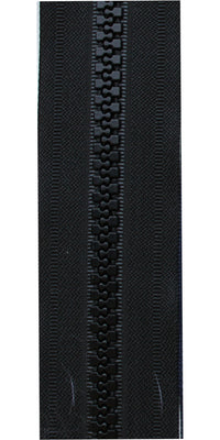 Blixtlås Tagg 10mm Löpmeter  Svart