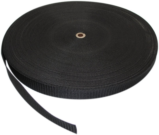 Webbingband P/P Svart 40mm