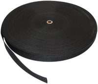 Webbingband P/P Svart 20mm