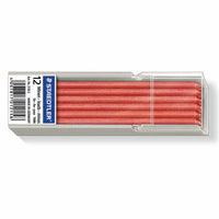Stift - Kritstift Röda 3mm, 12
