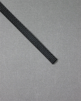 Webbingband polyester - 10mm Svart 