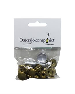 Tryckknapp - Konsument förpack Mässing